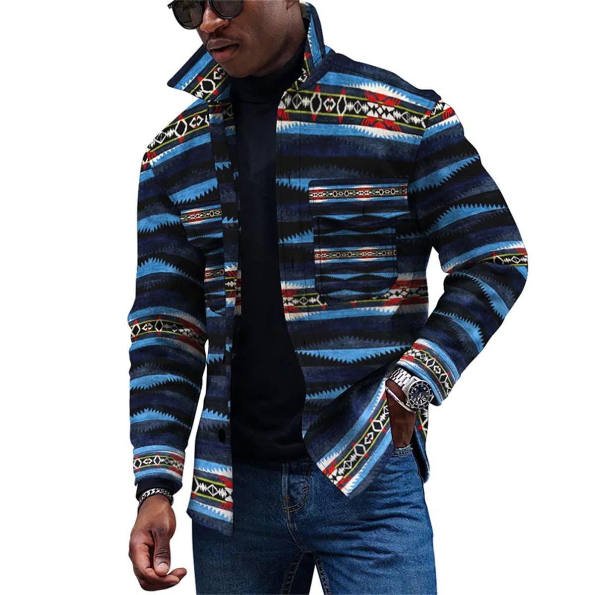 Winterjacke Herren,Taste Fahrradjacke Revers Motorrad Jacke Drucken Windbreaker Hemden Mit Taschen Leichte Tops Oberteile Herbst and Winter Herbstjacke Cardigan Lange Ärmel Oversized Tshirt