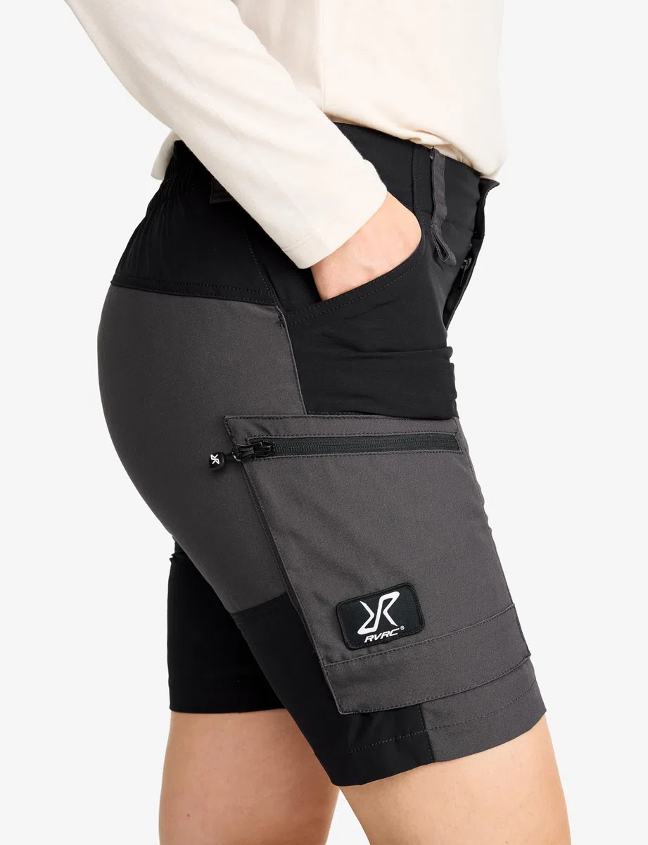 RevolutionRace RVRC GP Shorts für Damen, strapazierfähige und belüftete Wandershorts für alle Outdoor-Aktivitäten