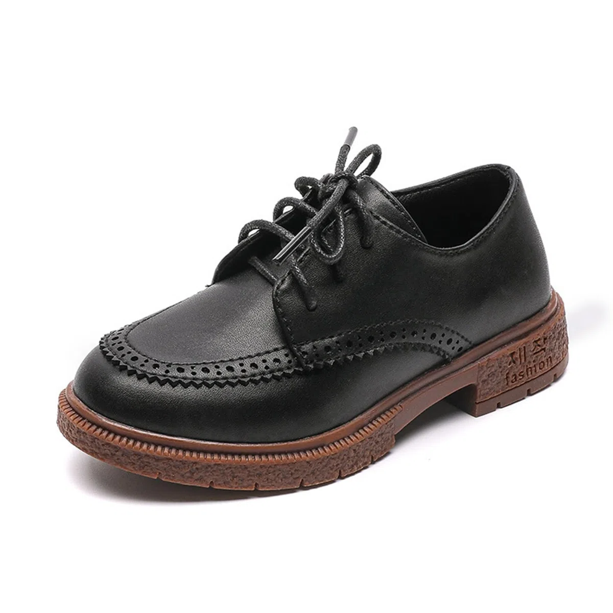 TangDao Jungen Abendschuhe Kunstleder Schnürschuhe Formelle Hochzeitsschuhe Kinder Schuluniform Schuhe Loafer für Jungen