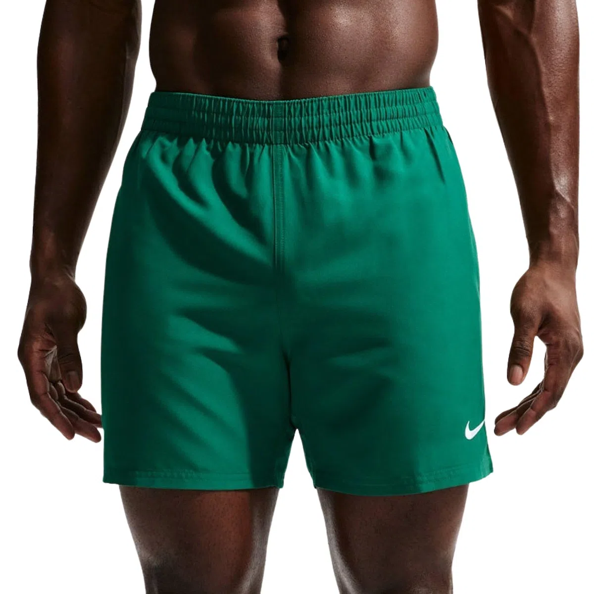 Nike Unisex Nike Swim Breaker Solid Essent 5" Volley Short Malachite Swim Trunks