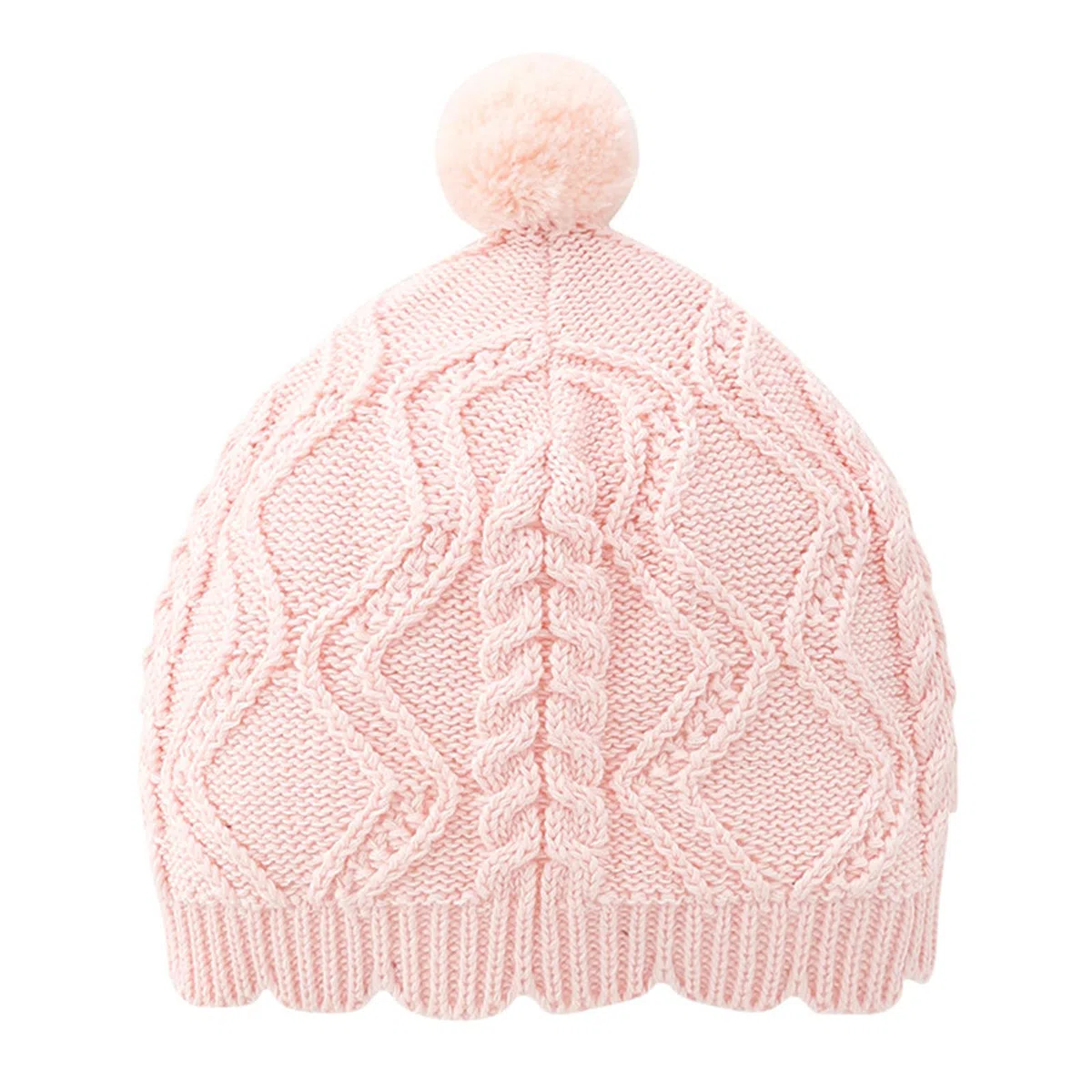 amropi Gestrickte Strampler Baby Mädchen Spieler und Mütze Strickanzug Schneeanzug Overalls für 3-24 Monate