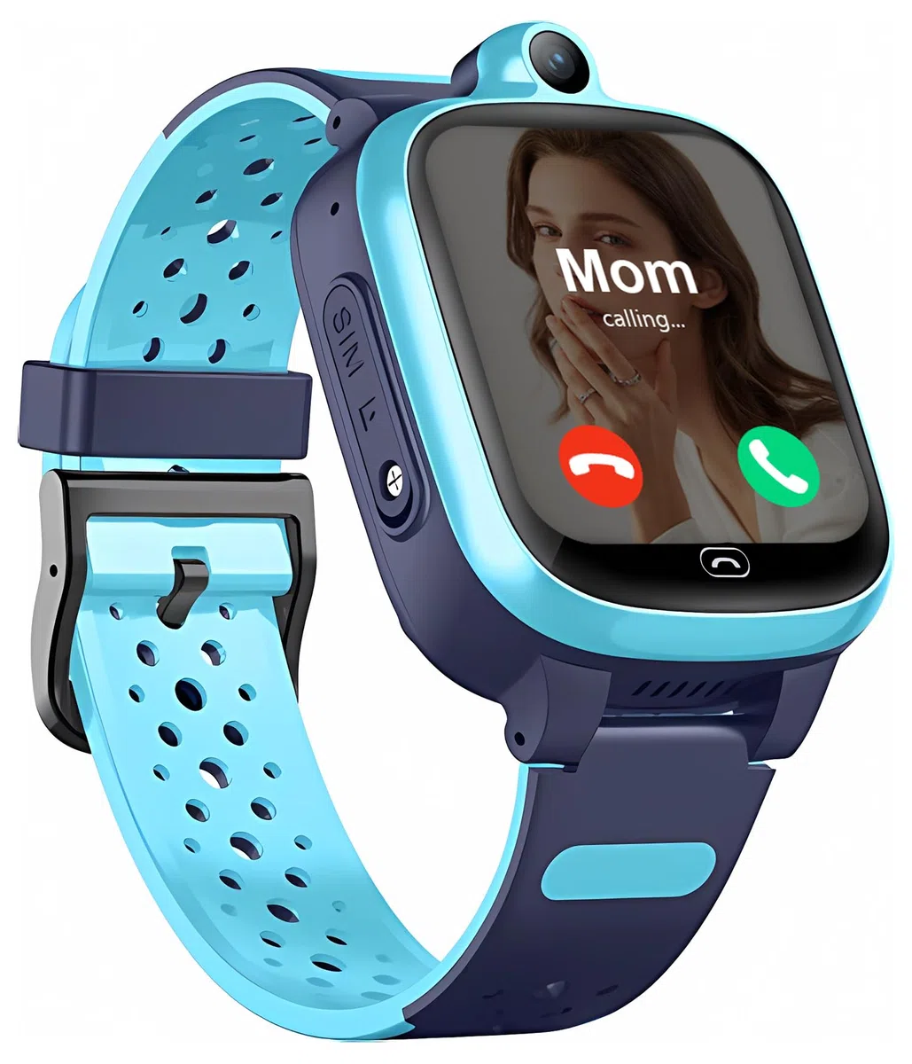 4G Smartwatch Kinder GPS Tracker Uhr Telefon WLAN Wasserdichter Echtzeit-Position Videoanrufnachricht Schrittzähler Geofence SOS Anti-Lost für die frühkindliche Bildung Kinder GPS Uhr