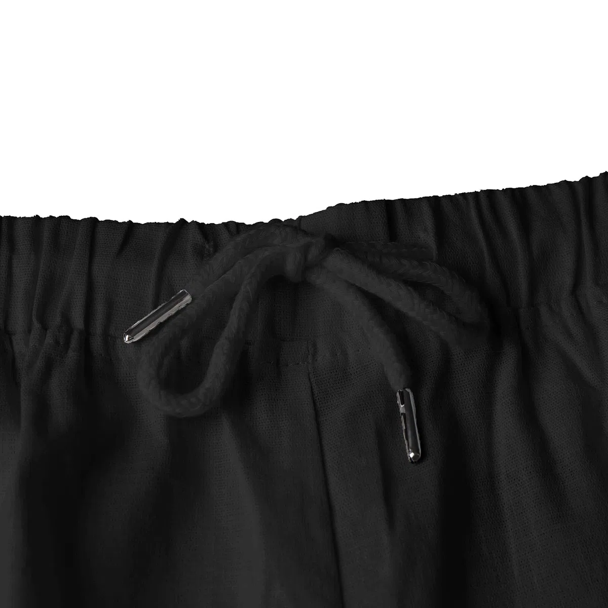 YAOBAOLE Herren-Hosen Baumwolle Leinen Haremshose Herren mit Taschen Freizeithose