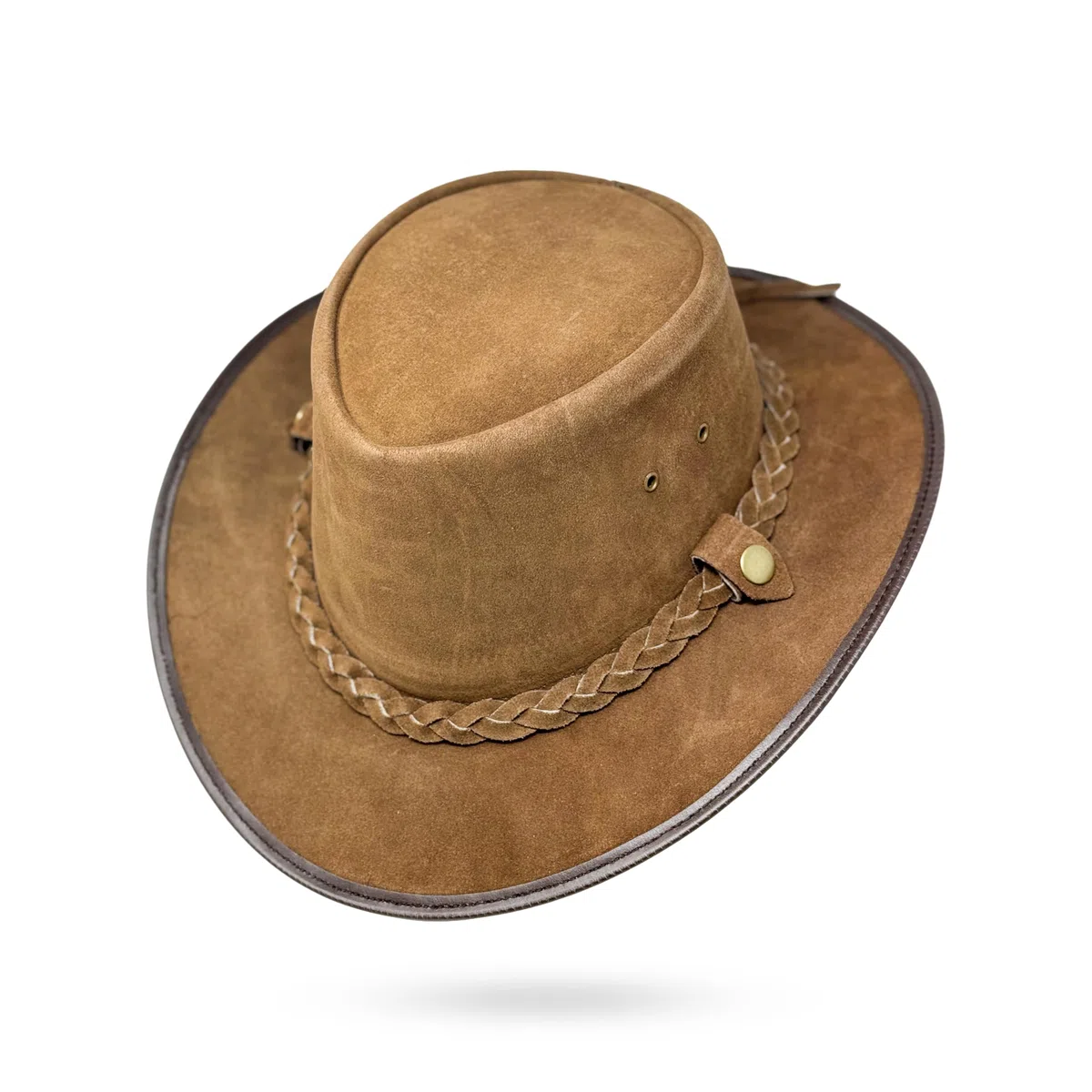 Lederhut Western Cowboy – Outdoor Hut Reiten, Wandern & Abenteuer Adams