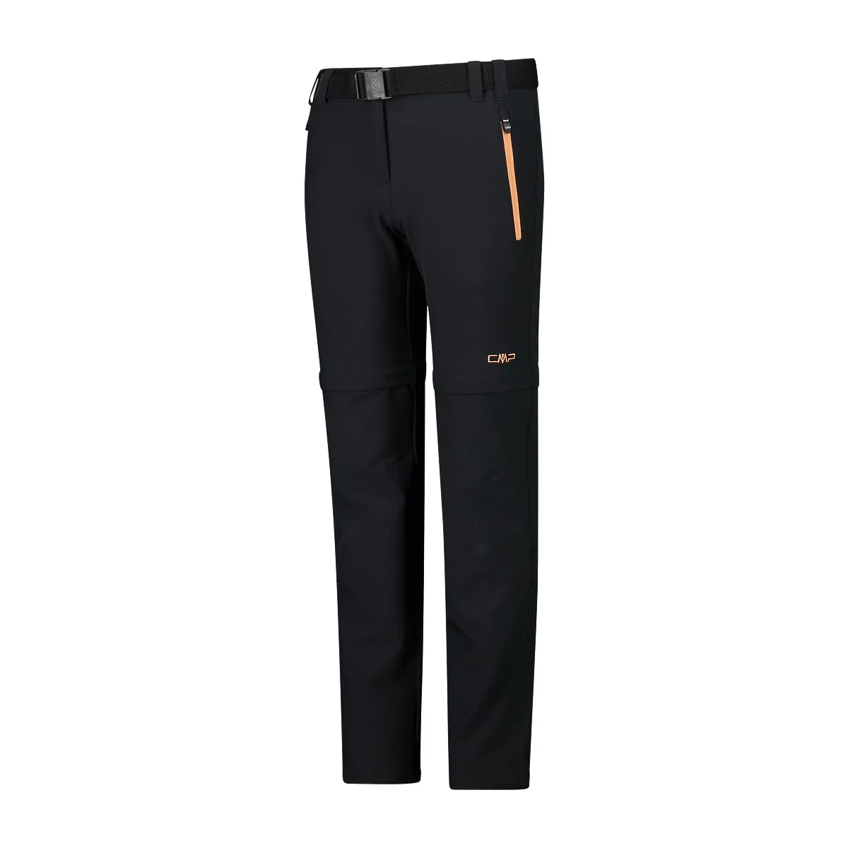 CMP Kid G Zip Off Pant Antracite-SALMONE