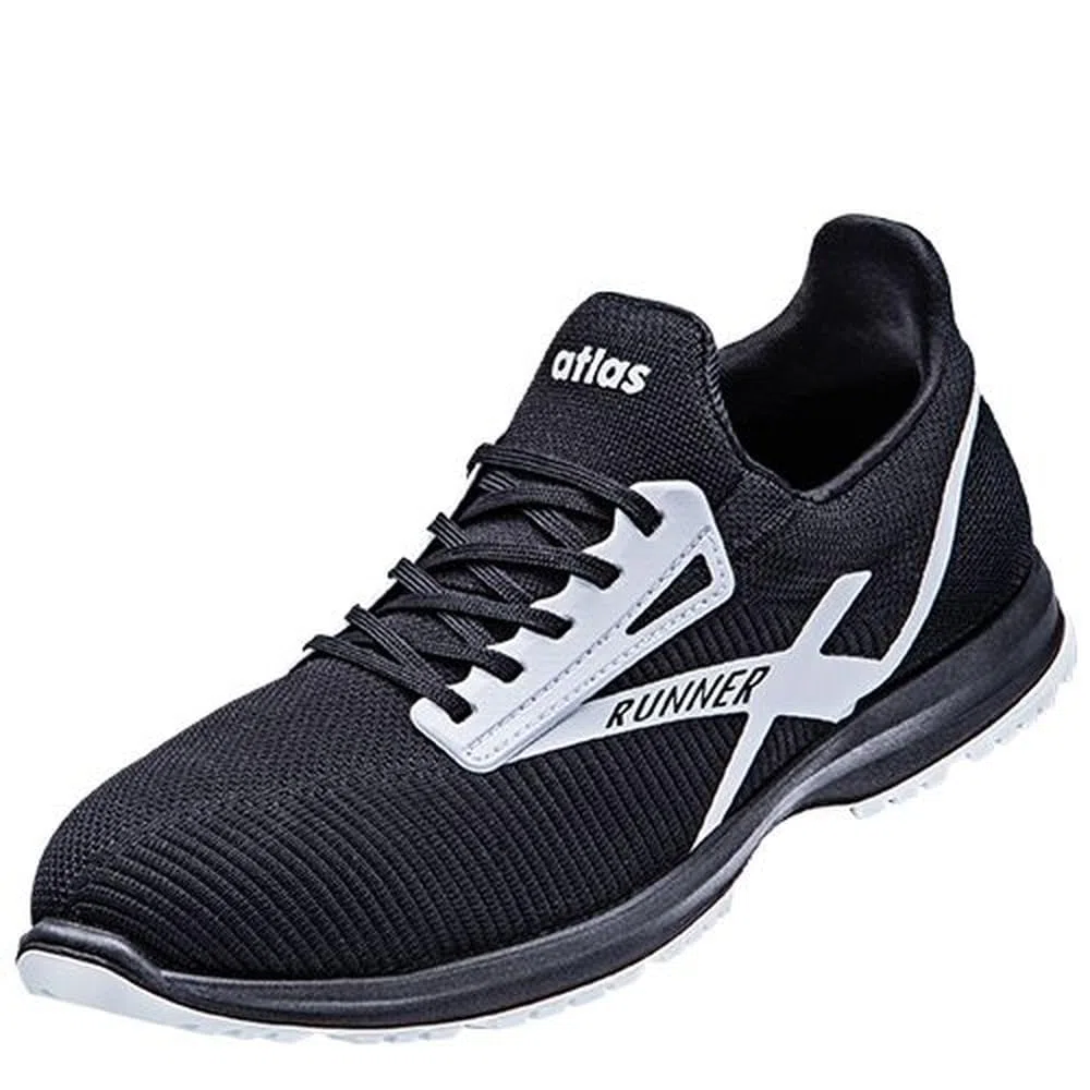 Atlas Runner 25 ESD Sicherheitschuhe Arbeitsschuhe für Herren und Damen S1P leicht, atmungsaktiv, Stahlkappe, Durchtrittschutz, ESD Weite 10
