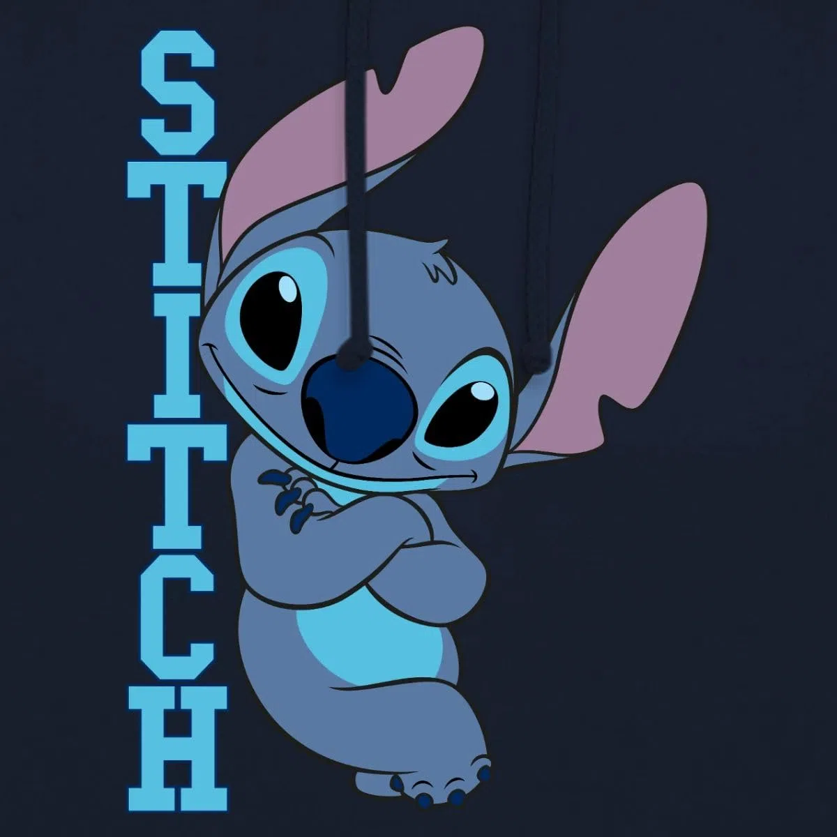 Lilo & Stitch | Stitch Mit Schriftzug Unisex Hoodie