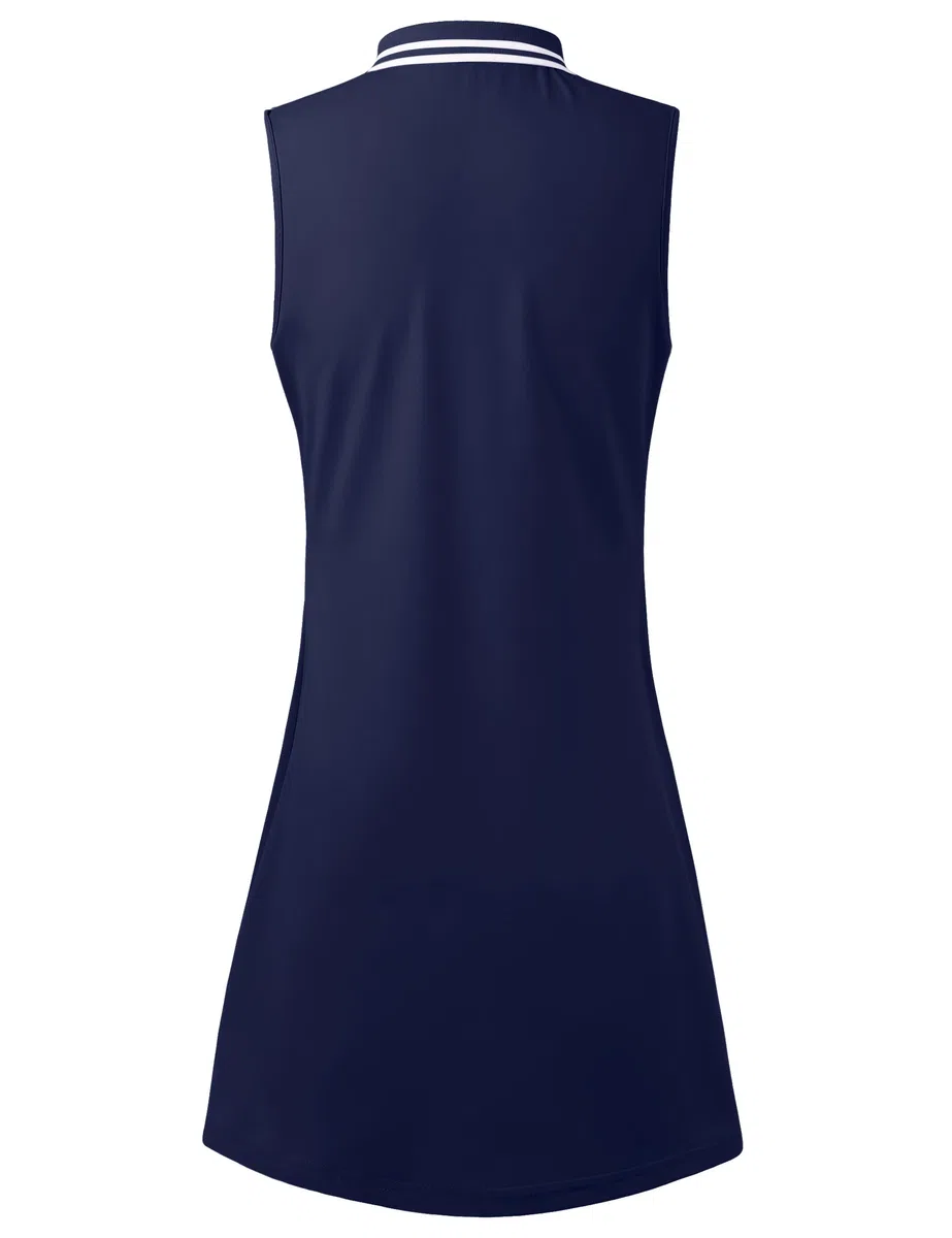 Damen Freeye Ärmelloses Tennis-/Golfkleid für Damen, Innenshorts Tenniskleid