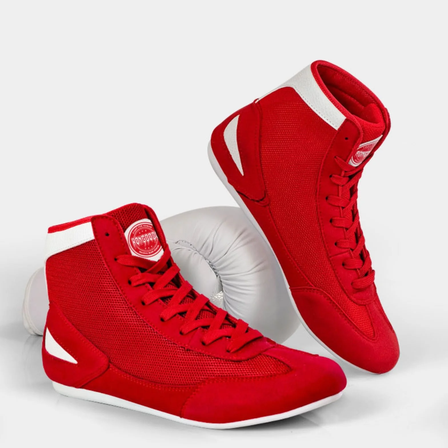 Hixingo Wrestling Schuhe Herren Damen 36-45, Boxschuhe Herren Damen mit Rutschfesten Gummisohlen Leicht, Atmungsaktive und Komfortabel für Combat, Kampfsport, Training