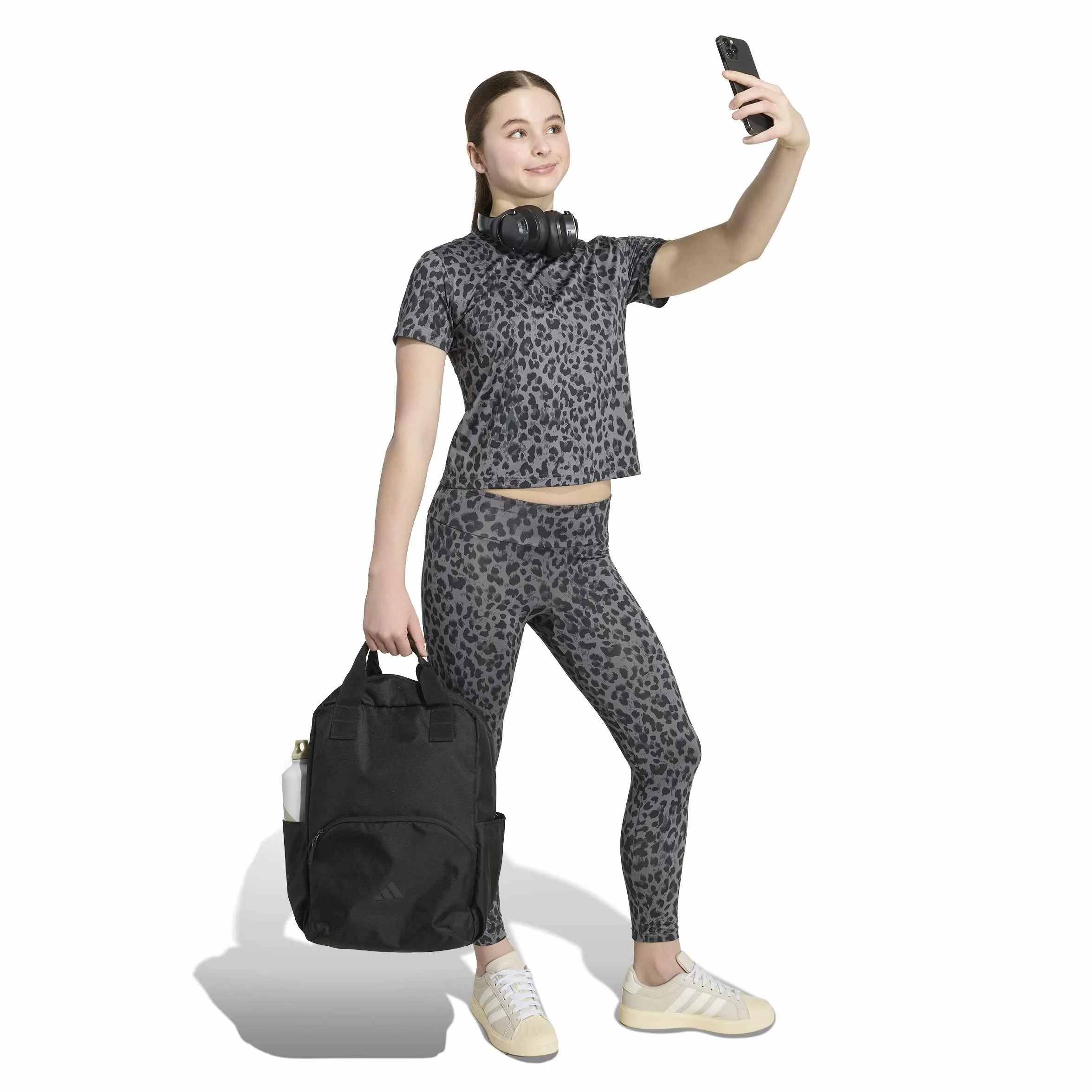 adidas Unisex Kids Sportleggings MIT ANIMALPRINT