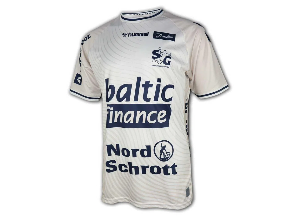 hummel SG Flensburg-Handewitt Trikot Inter 24 25 SGFH Shirt Handball Jersey, Größe:XL