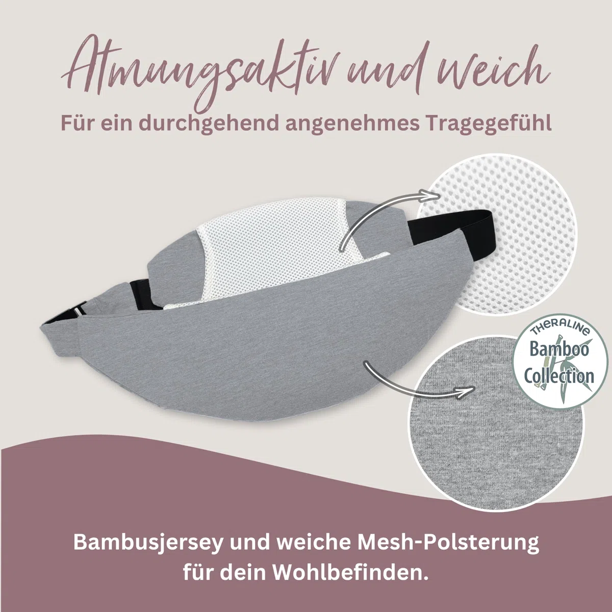 Theraline Belly Protect Kaiserschnittgürtel, Schwangerschaftsgürtel, Schützender Bauchgurt nach Kaiserschnitt Postpartum, Bauchband liefert Schutz für Narbe mit Kühlwirkung,