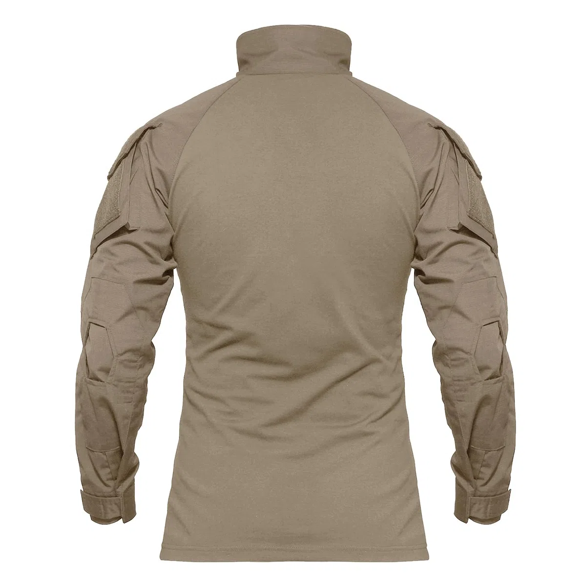 TACVASEN Slim Fit Herren Baumwollhemd Outdoor Military T-Shirt mit Tasche
