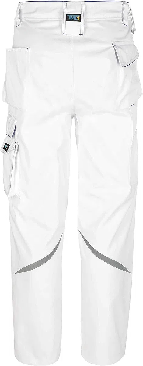 TMG Arbeitshose Herren Finesse mit Kniepolstertaschen - leichte Cargo Bundhose aus robustem Baumwoll-Polyester-Mix mit vielen Taschen - Für Werkstatt & Baustelle