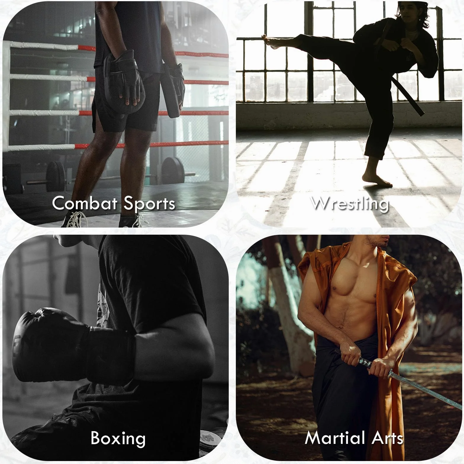 Hixingo Wrestling Schuhe Herren Damen 36-46, Boxschuhe Herren Damen mit Rutschfesten Gummisohlen Leicht, Atmungsaktive und Komfortabel für Combat, Kampfsport, Training