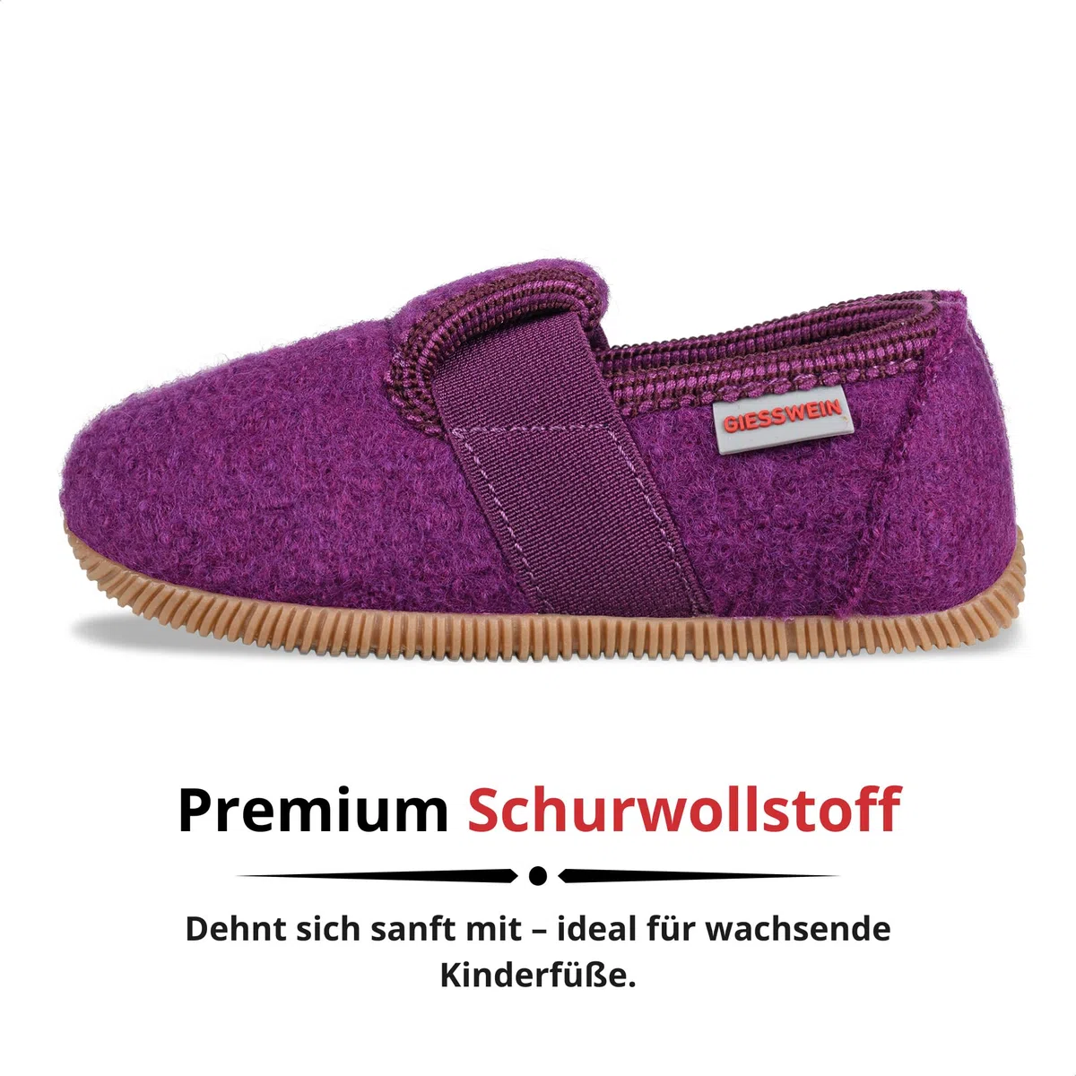 Giesswein Unisex Kinder WeidachFlache Hausschuhe