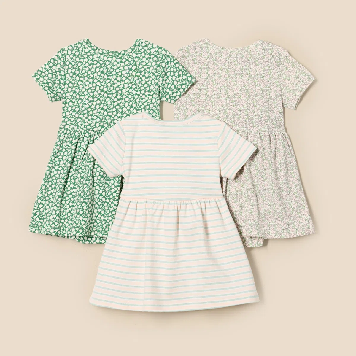 Amazon Essentials Baby - Mädchen Enges Kurzarmkleid