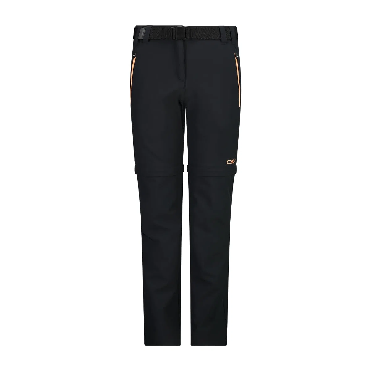 CMP Kid G Zip Off Pant Antracite-SALMONE