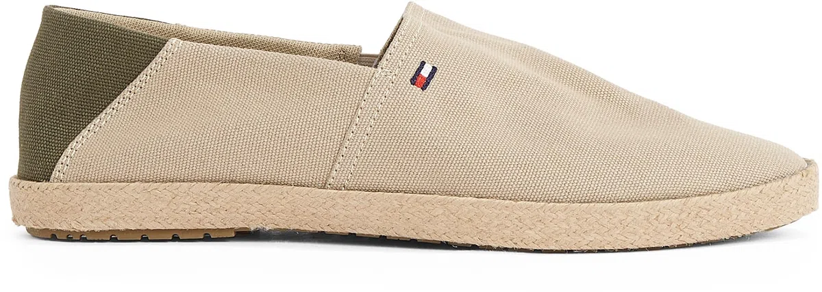 Tommy Hilfiger Espadrille Core Textile Slipper Blau