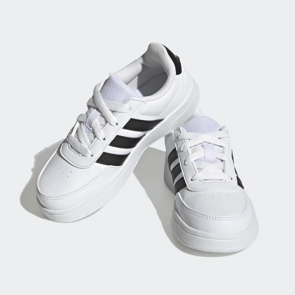 adidas Breaknet 2.0 K Unisex Sneaker Low Textil/Synthetik weiß/schwarz weiß/schwarz