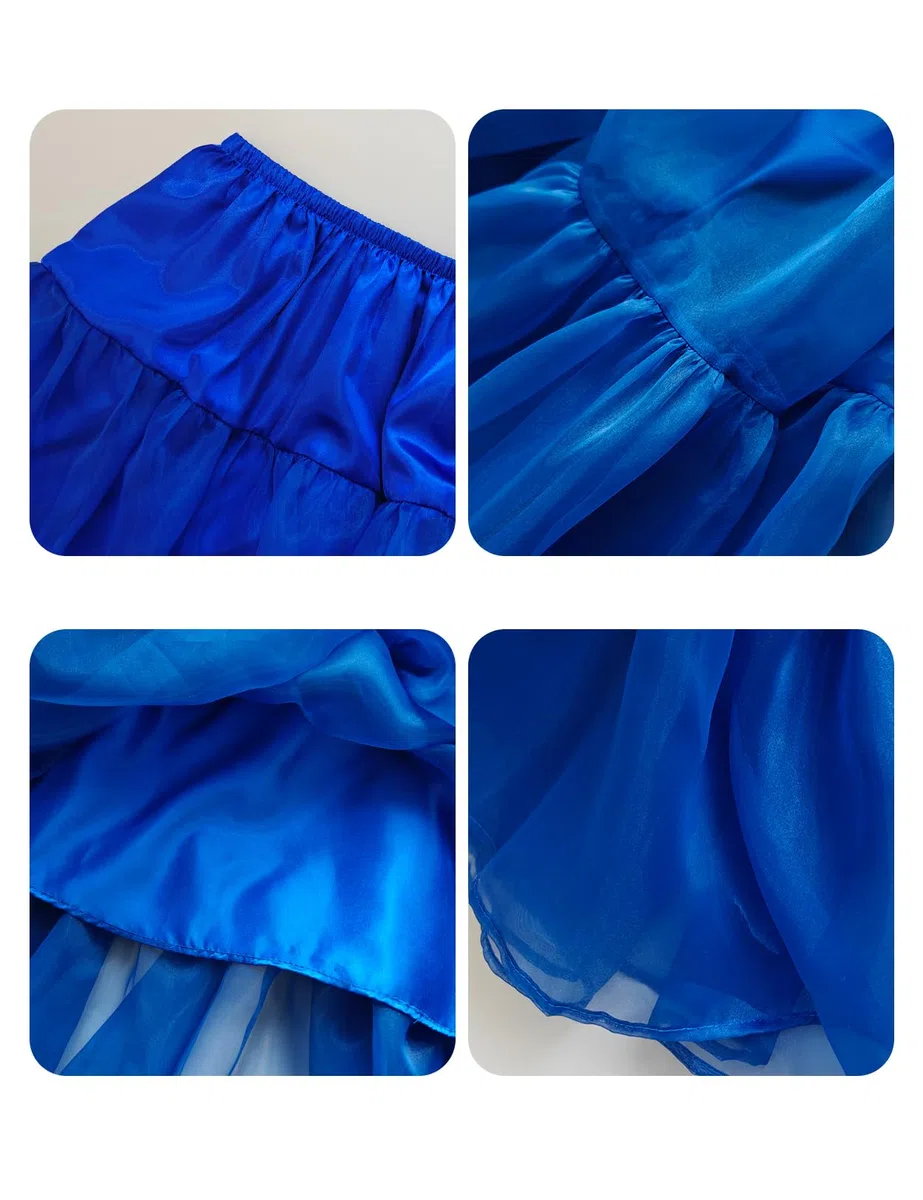BEAUTELICATE Petticoat Unterrock Lang Tüll Reifrock A Linie 50er Jahre Petticoat Crinoline für Hochzeit Brautkleid Rockabilly Kleid Karneval Halloween S-XXL