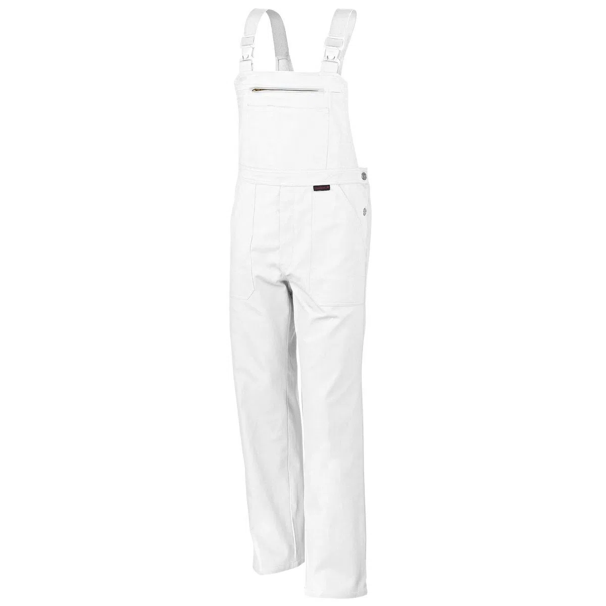 Latzhose QUALITEX 270, Weiß, Größe 56