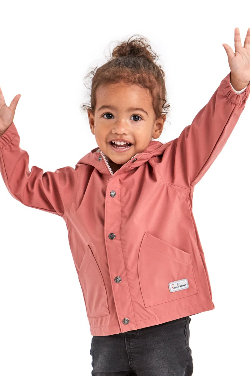 first instinct by killtec Kinder Softshell Jacke mit Kapuze FIS 23 MNS SFTSHLL JCKT, rosenholz, 122/128, 37901-000