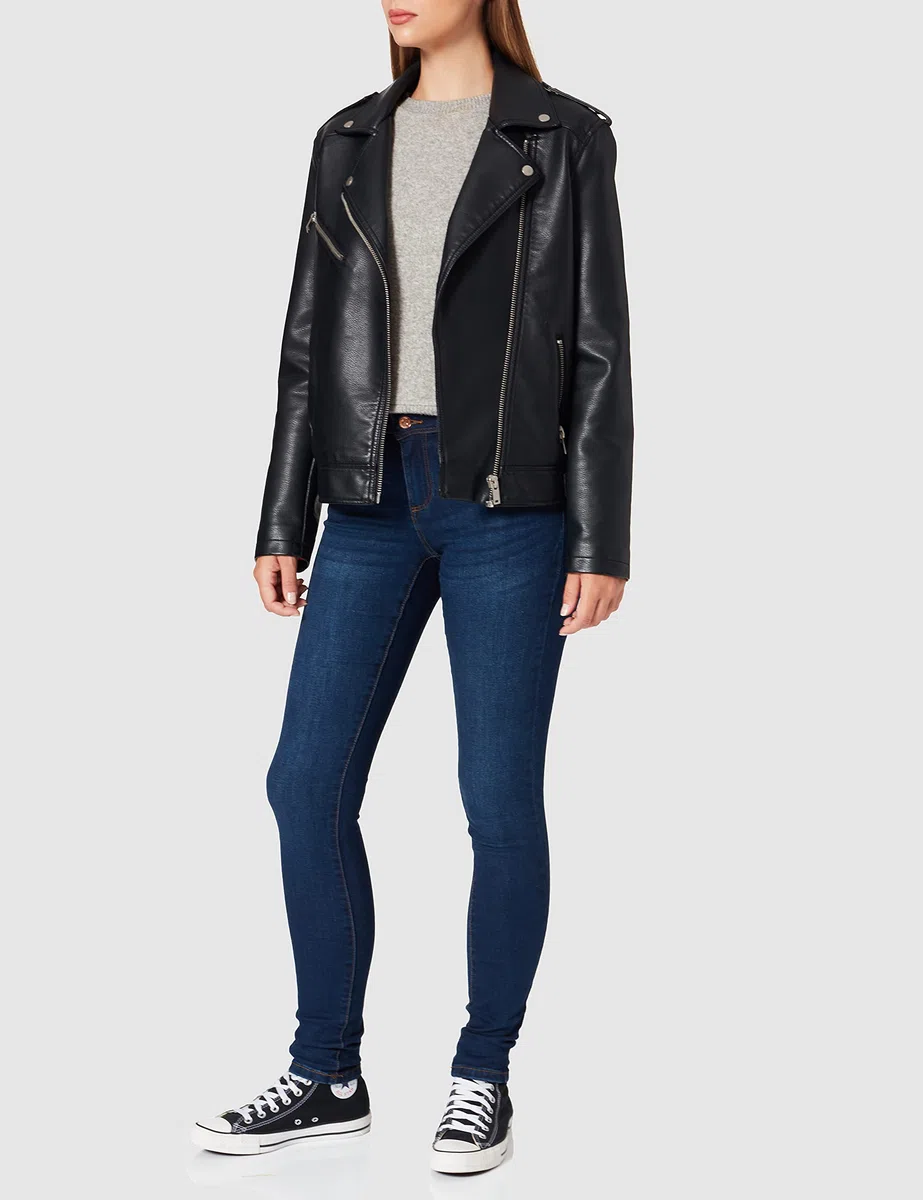 VERO MODA Damen VMTANYA MR S Piping Jeans VI207 GA 10225234