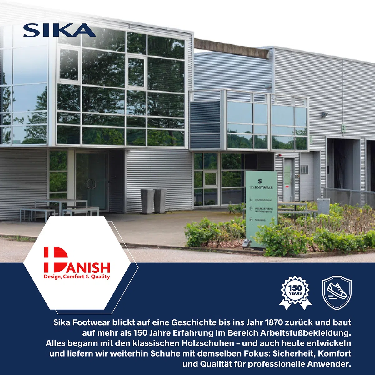 SIKA Unisex Flex LBS Komfort-Clog, weiches LBS-Fußbett mit Fersenriemen,breite Passform,Permair-Lederschuh,rutschfeste PU-Laufsohle für Krankenhäuser, Lebensmittelindustrie, Gastronomie & Pflegeberufe