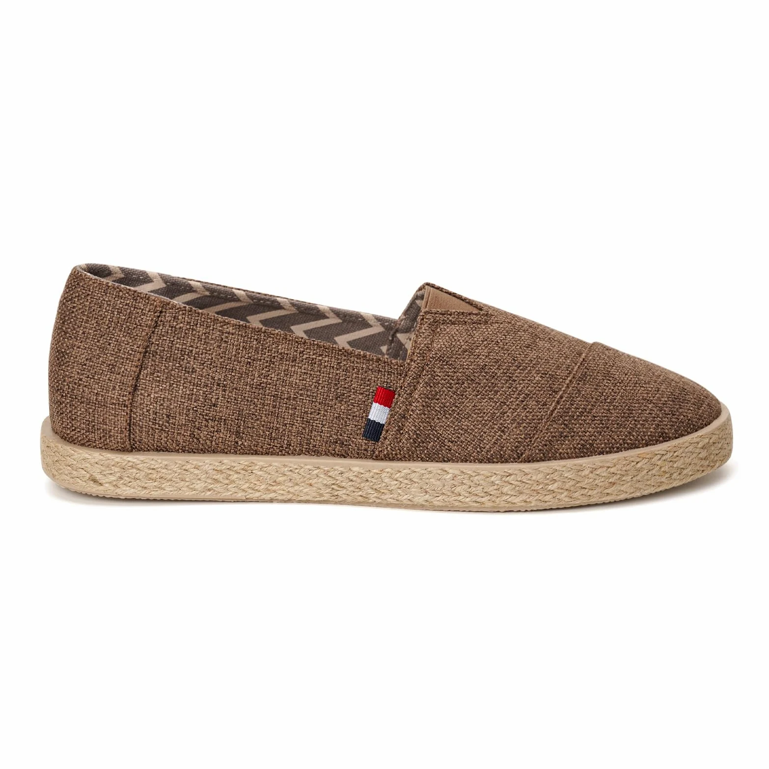 GLAMORA Espadrilles für Herren, Segeltuch, ohne Schnürsenkel, atmungsaktiv, rutschfest, Sommerschuhe, Slip-On-Schuhe, lässig, leicht, bequem, Mokassin, Stoff, Jutesohle, Stil, Komfort