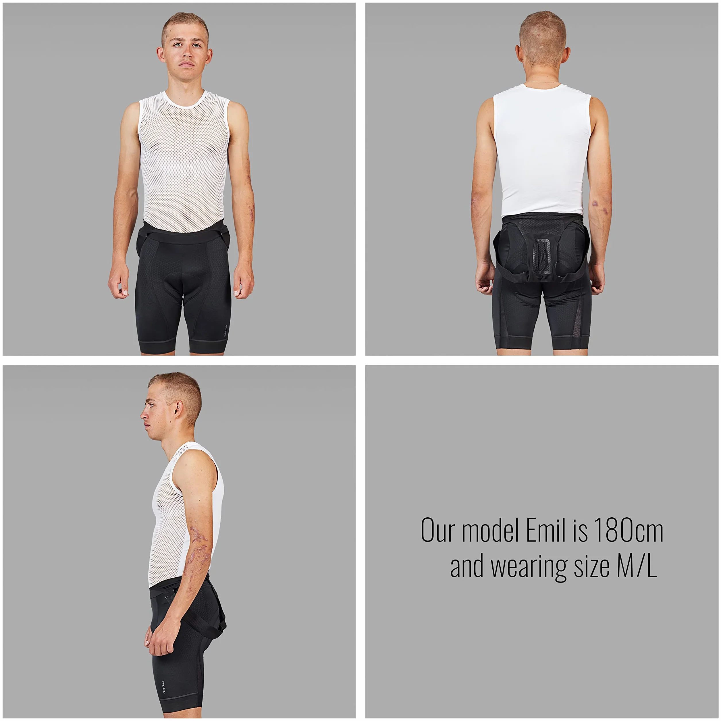 GripGrab 3 Jahreszeiten Ärmelloses Radsport Funktionsunterhemd Sleeveless Frühling Sommer Herbst Mesh Fahrrad Baselayer