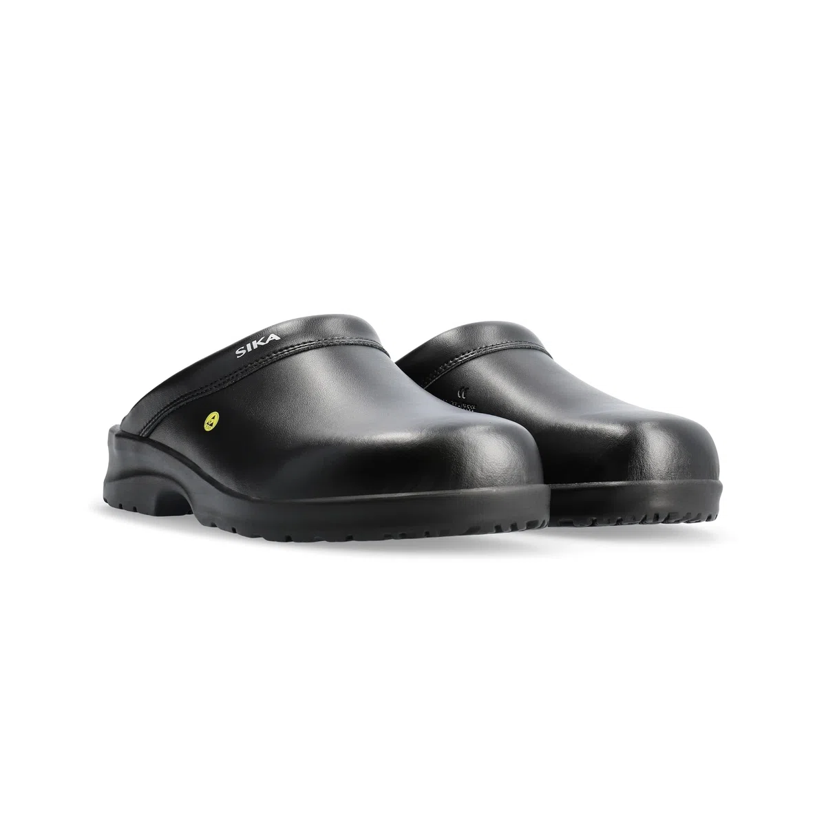 SIKA Unisex-Clogs für medizinische Berufe, rutschfeste Arbeitsschuhe, Permair-Leder, stoßdämpfende Sohle, ESD-geprüft, waschbare Innensohle, professionelle Clogs für Service- und Reinigungsmitarbeiter