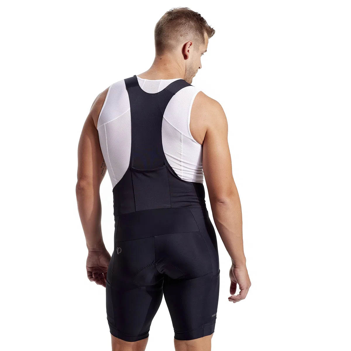 PEARL IZUMI Expedition-Trägerhose für Herren, 26,7 cm, Silikonbündchen und Oberschenkeltaschen, Cargotaschen