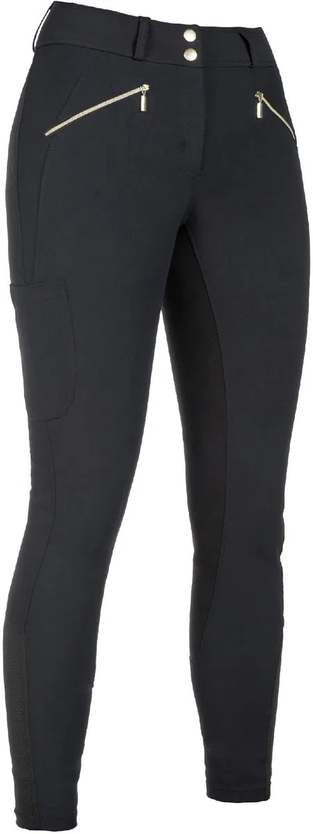 HKM Damen Hose Lia High Waist Alos-vollbesatz