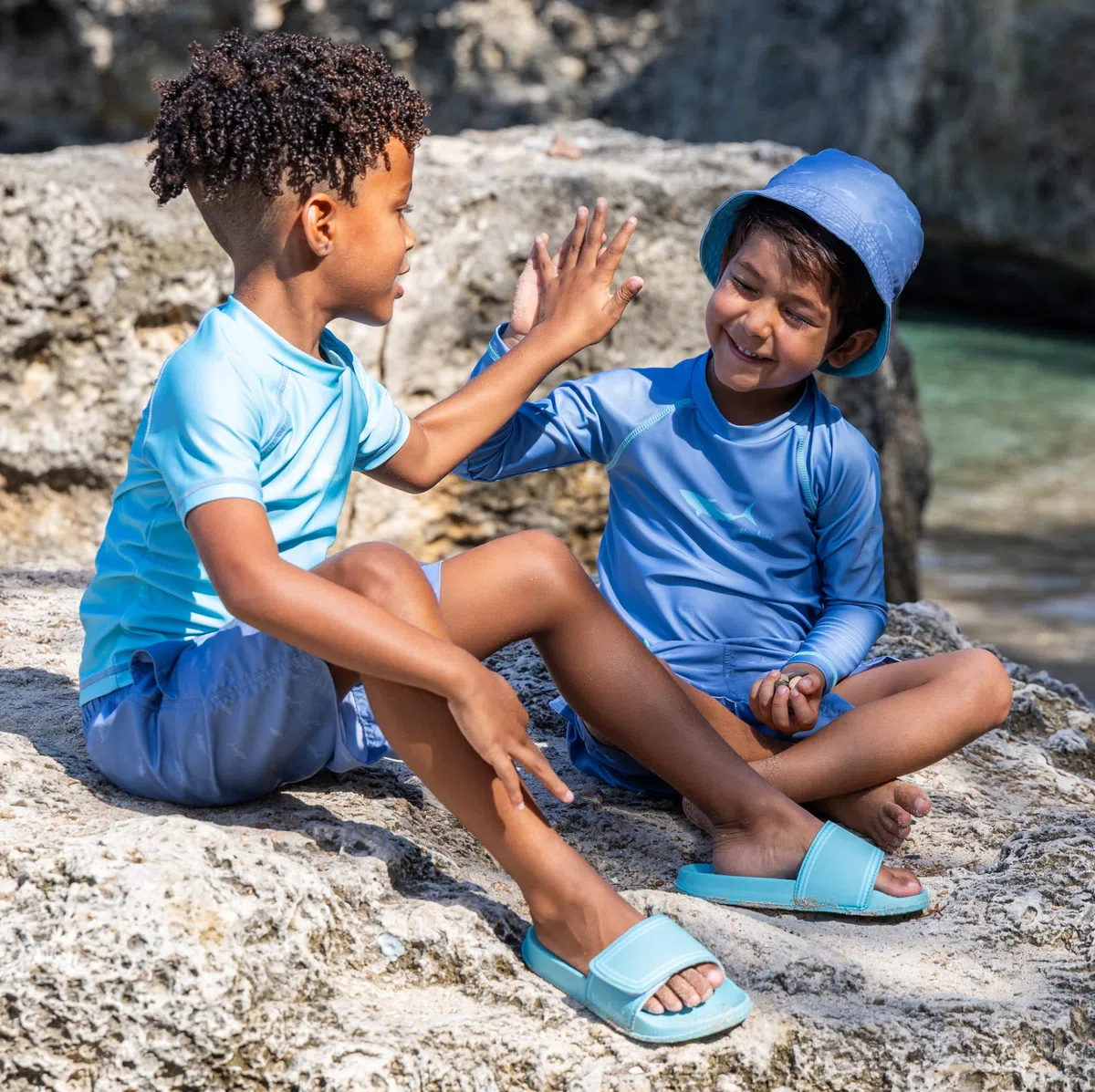 Playshoes Jungen Zweiteiler Lang Rash-Guard-Set (1er Pack)