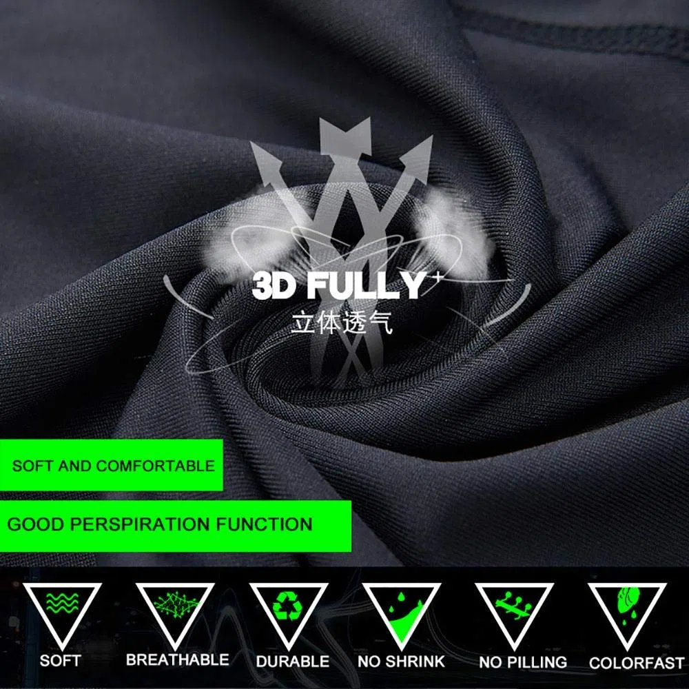 Moxilyn Fahrradtrikot Kurzarm Set für Herren Radtrikot T Shirt Radsport Set Fahrrad Trikot +Radhose mit 20D Gel Fahrradbekleidung