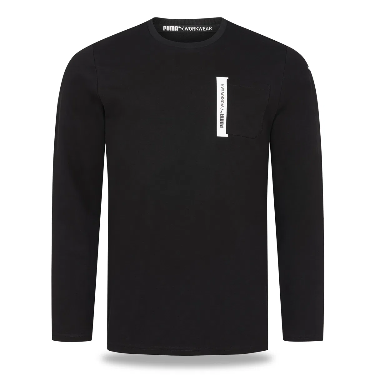 PUMA Workwear Advanced Kollektion - Longsleeve Herren Pullover - Brusttasche und Utility Fach an der Schulter, Strapazierfähiges und atmungsaktives Gewebe - Für Handwerk und Logistik