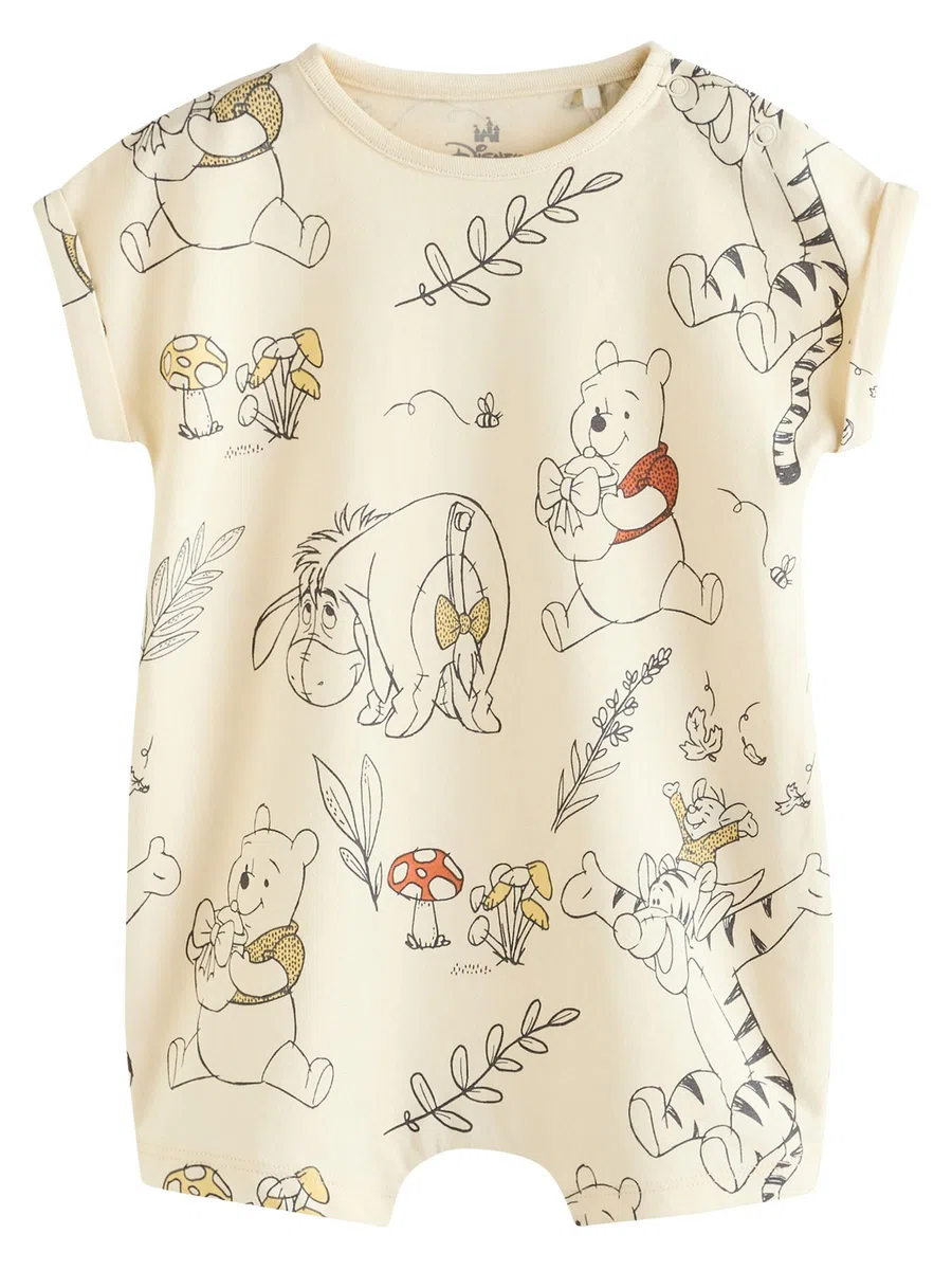 NEXT Baby Winnie Pu Babystrampler im 2er-Pack
