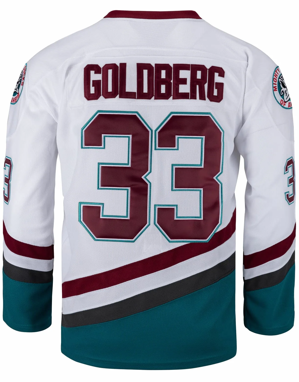 Mens Ducks Movie Shirts Ice Hockey Jersey