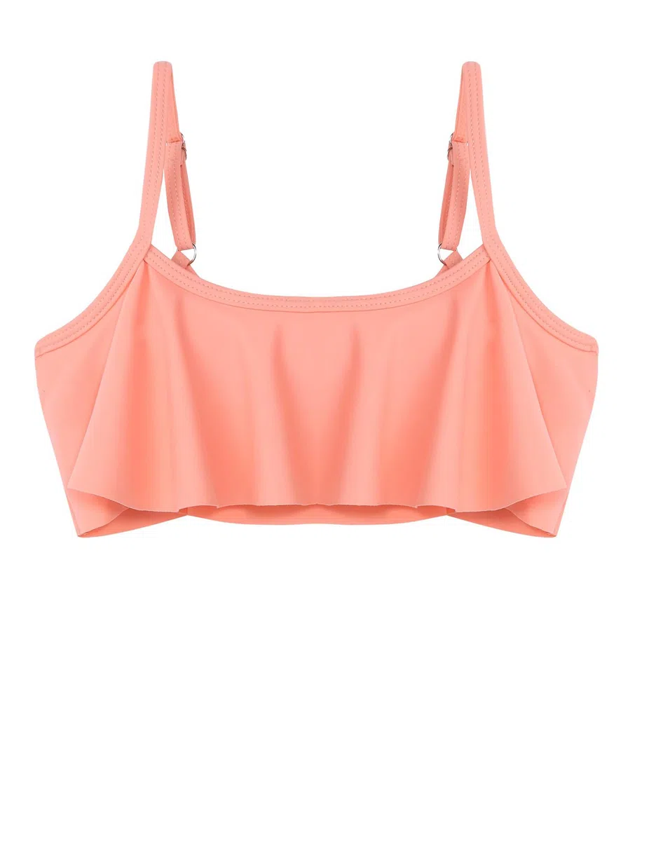 Arshiner Mädchen Bikini Set Volant Zweiteilige Badeanzüge Kinder Gerüschte Bikinislips Bademode Schwimmanzug Badebekleidung Schwimmen Badeset für Kinder 5-14 Jahre