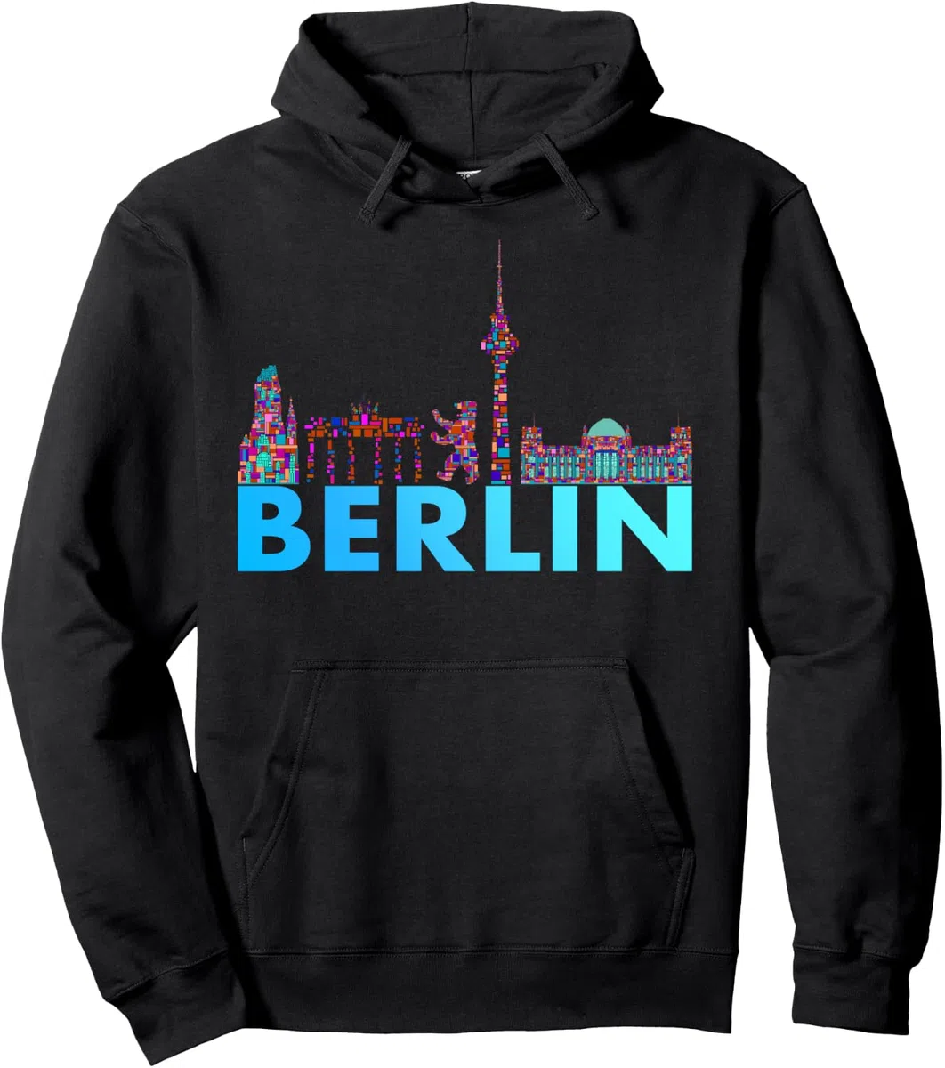 Berlin Design - Berliner Bär - I Love Berlin Pullover Hoodie