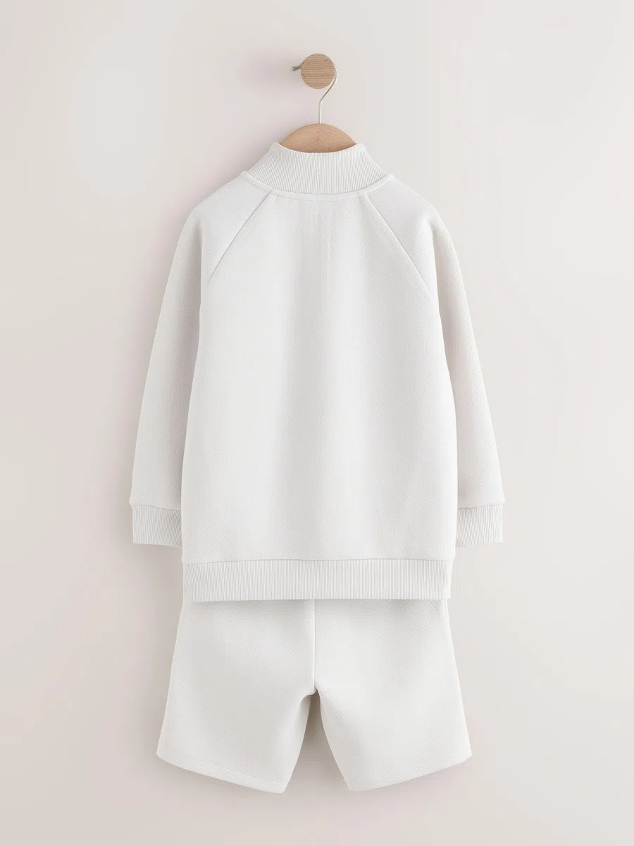 NEXT Jungen Set mit Shorts und Trichterkragen