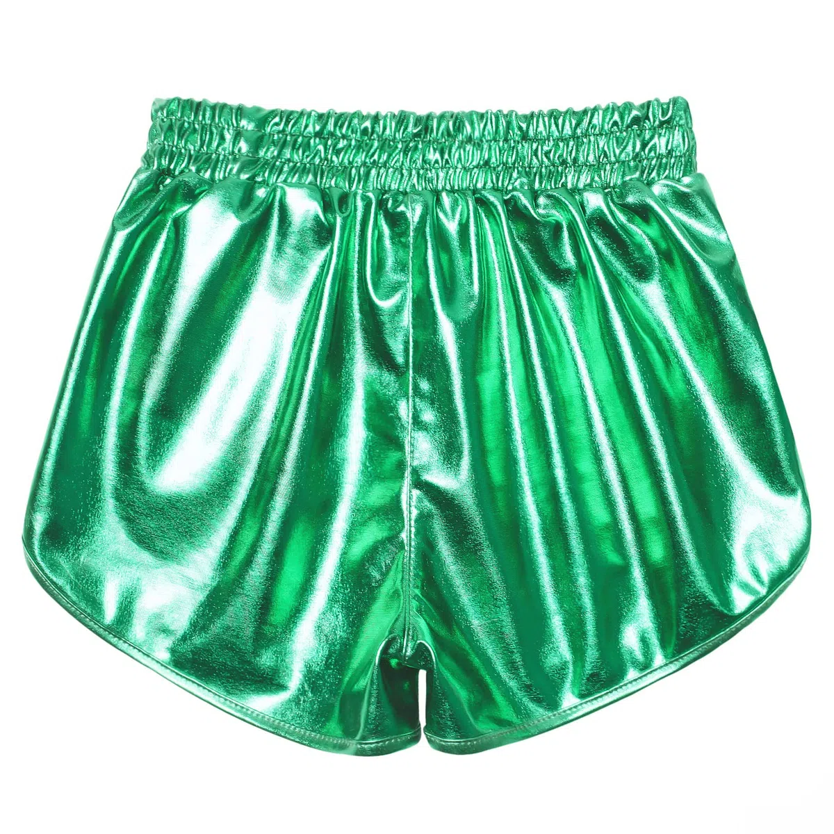 Perfashion Metallic-Shorts, glänzend, kurz, glitzernd, Partyhosen und Sonnenbrillen