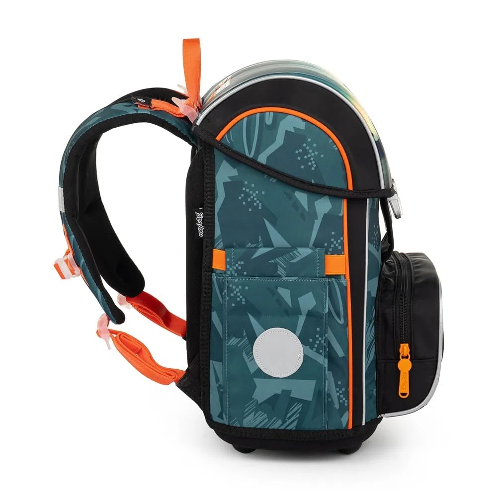 Generisch Auto - Speed Acceleration - Race - OxyBag PREMIUM Schulranzen-Set (10 teilig mit Sporttasche und Schultüte)