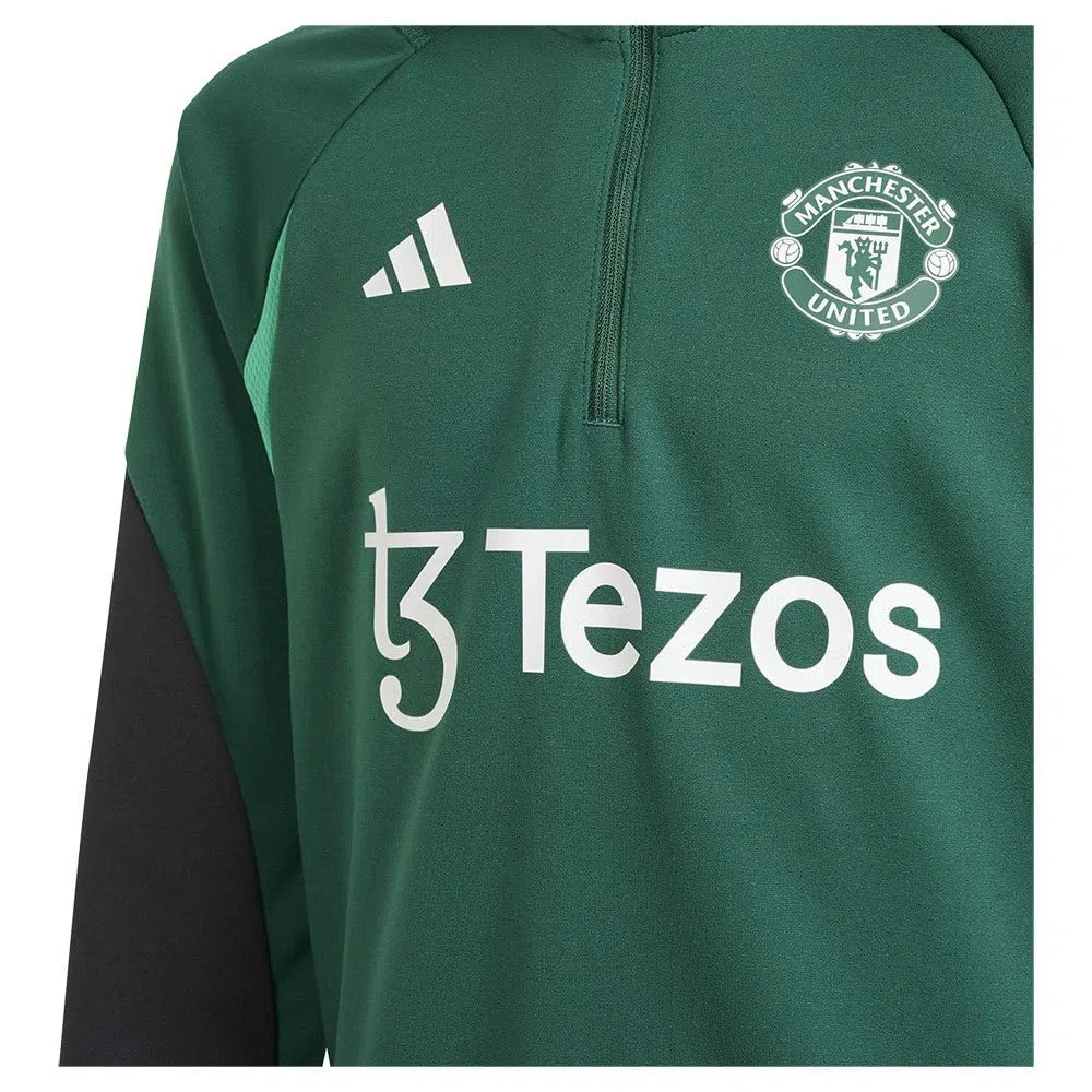 adidas Manchester United Sweatshirt Grün Kinder Tiro 23