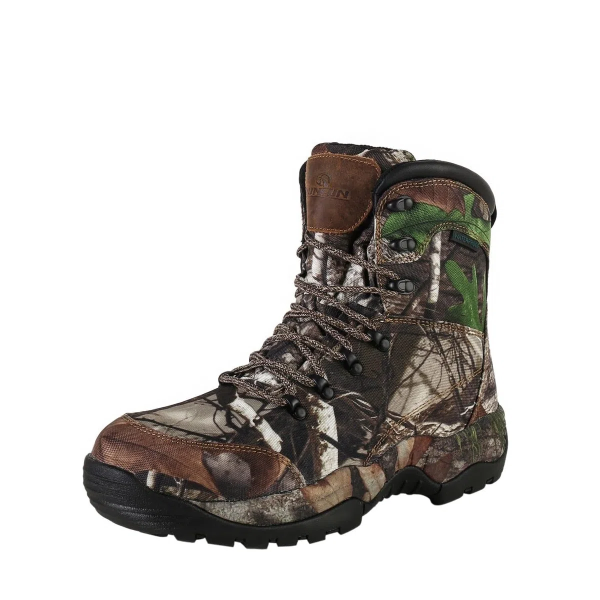 Men's Waterproof Hunting Boots, 7'' Insulated Lightweight Hiking Boot, 200g Thinsulate'