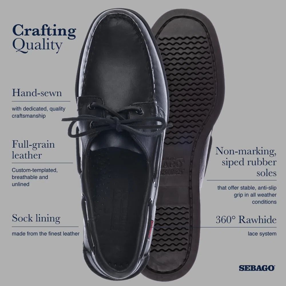 Sebago Herren Docksides PortlandBootsschuhe