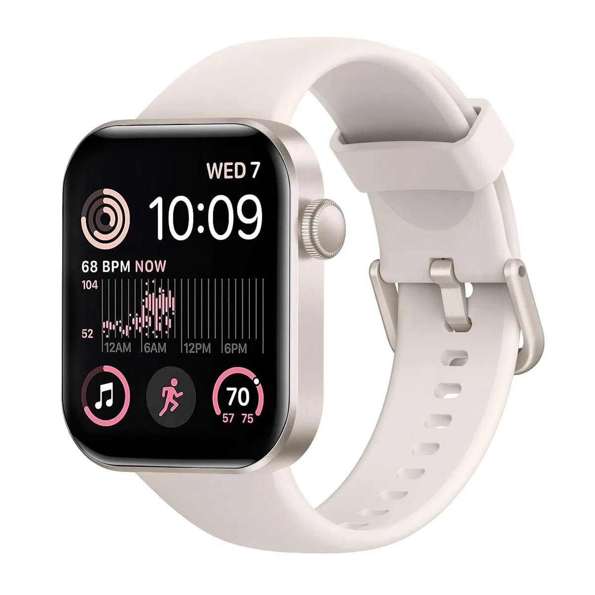Smartwatch Damen Herren, 1,85" Smart Watch mit Telefonfunktion/Message Reminder, 140+ Sportmodi Impermeabile IP68 Fitnessuhrmit Herzfrequenzmonitor/Schlafmonitor Schrittzähler für iOS Android