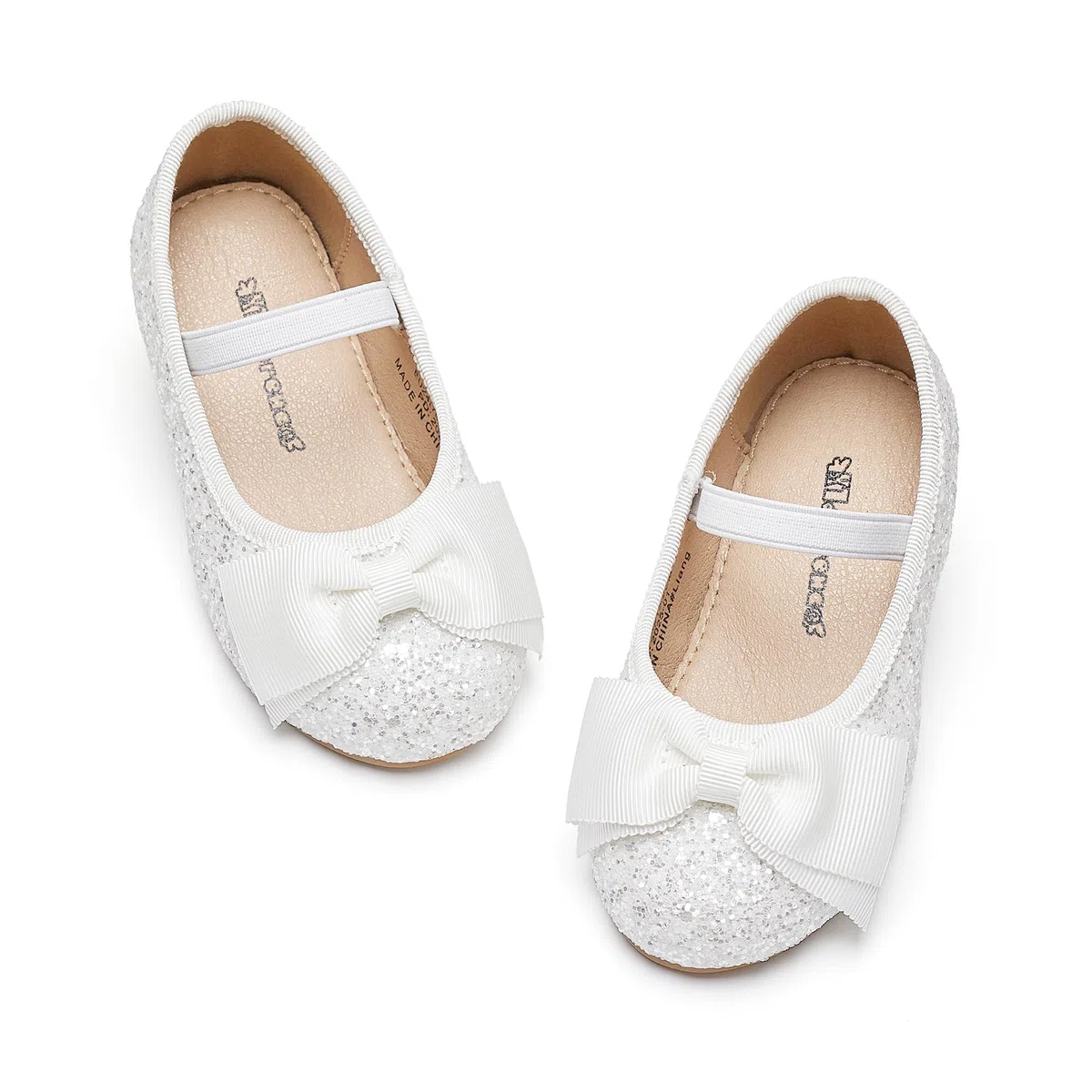Kiderence Kleine Kleinkind Mädchen Kleid Schuhe Ballerina Ballett Wohnungen Kinder Mary Janes