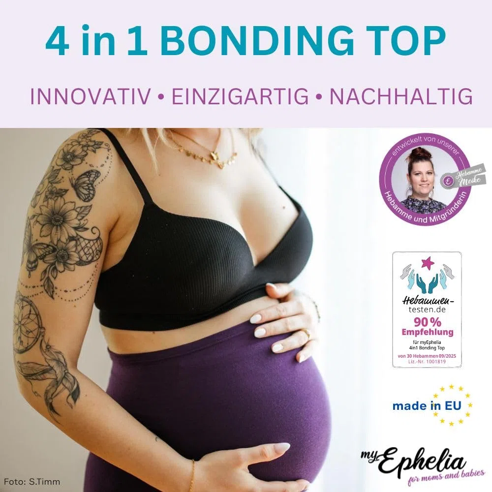 4 in 1 Bonding-Top | Bauchband | Shirtverlängerung | Bandeau Top | aus weichem Mikro-Modal